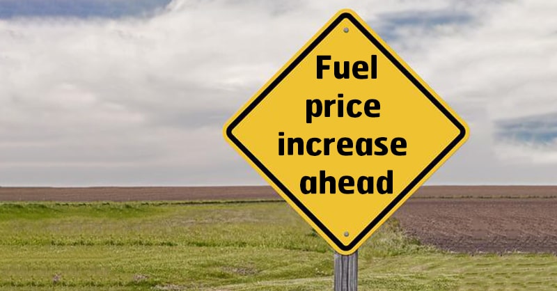 Fuel Price Increase Ahead